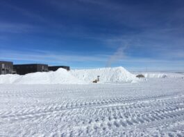 Opération déneigement